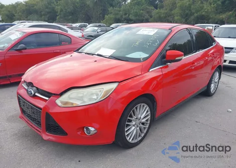 2012 Ford Focus Sel z USA, uszkodzony, nr VIN 1FAHP3H25CL327959